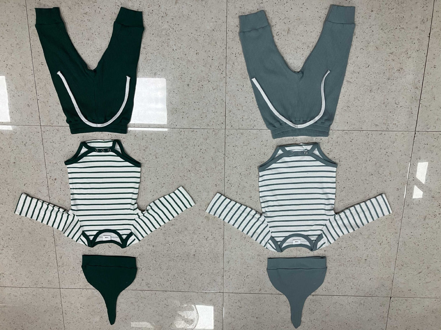 Long Pants Hat Long Sleeved Jumpsuit Set